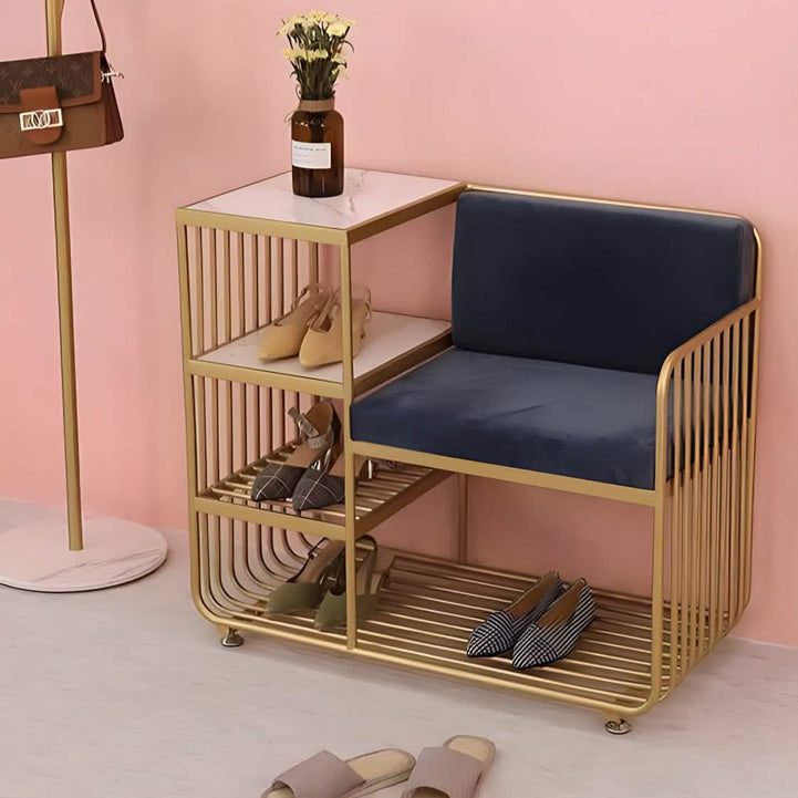 NArt232 - Metal bench with boot