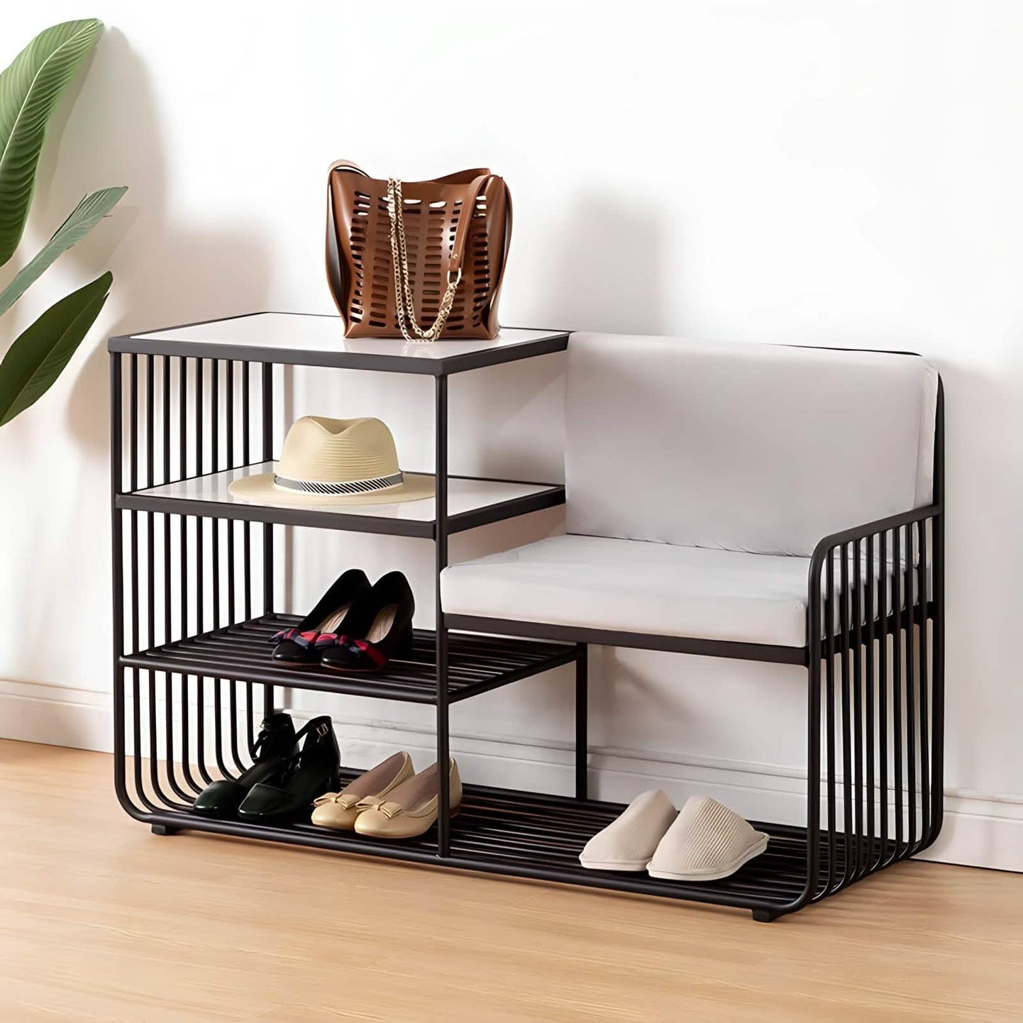 NArt241 - Metal bench with boot