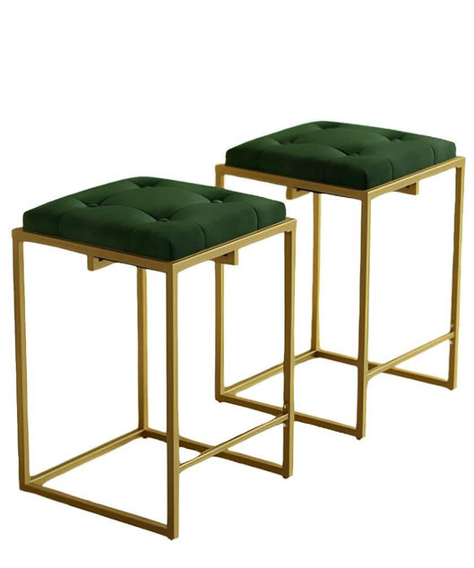 NArt259 - كرسي بار معدن و قماش