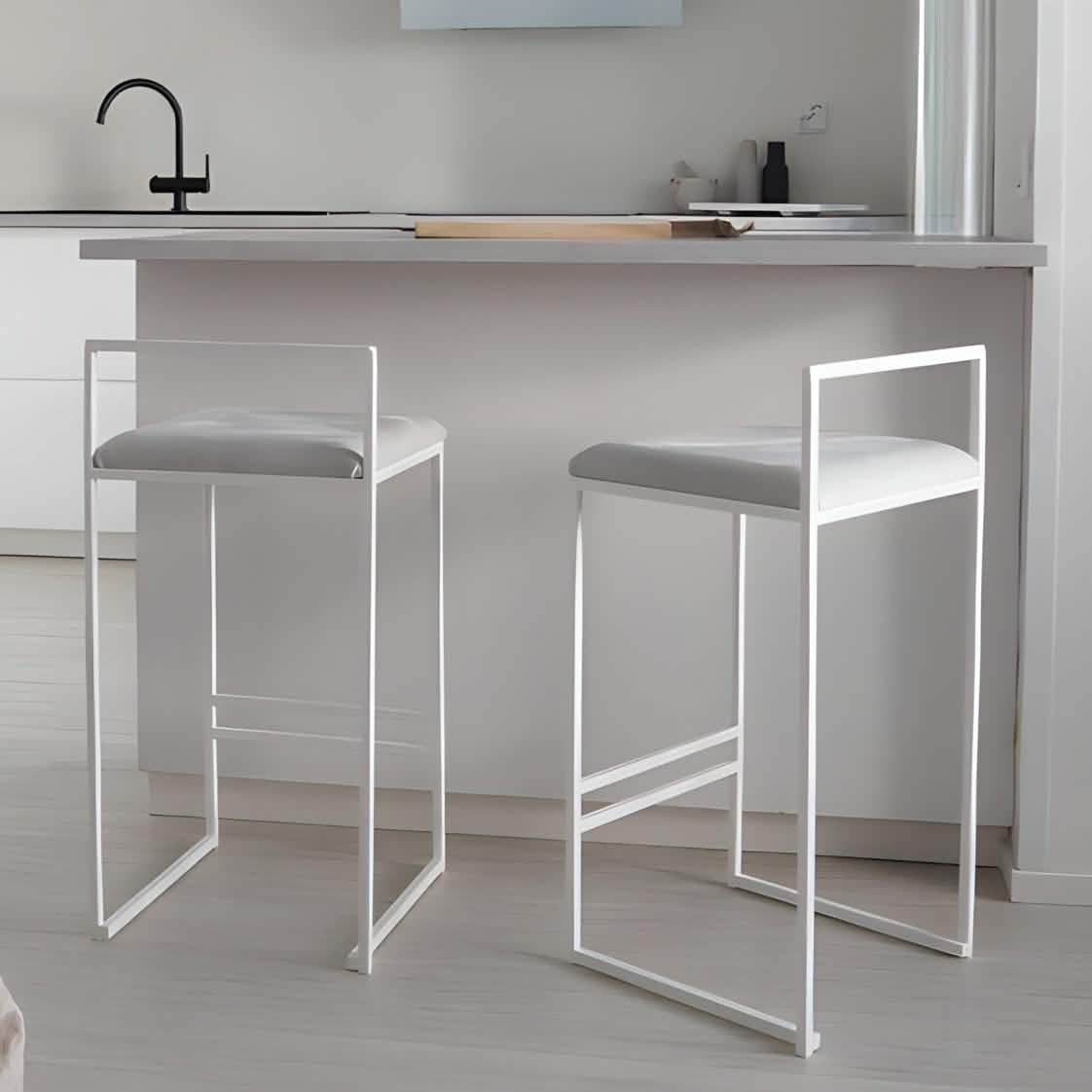 NArt271 - كرسي بار معدن