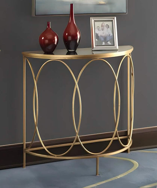 NArt134- كونسول بسطح زجاج