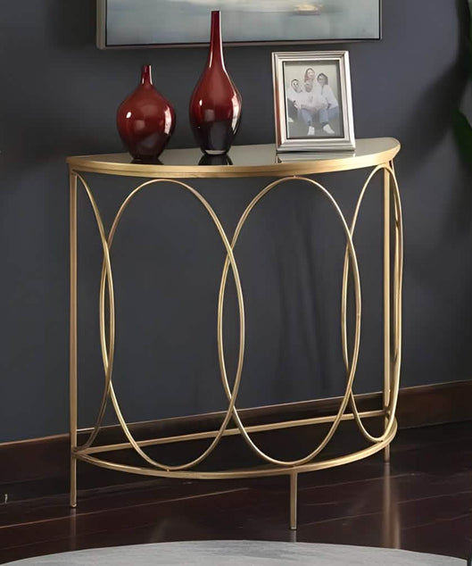 NArt134- كونسول بسطح زجاج