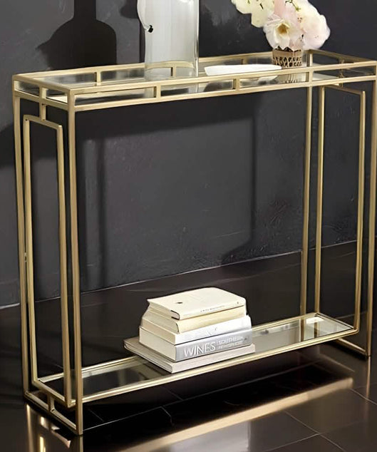 NArt135 - كونسول بسطح زجاج