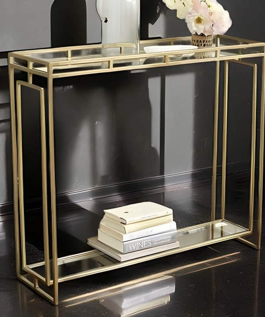 NArt135 - كونسول بسطح زجاج