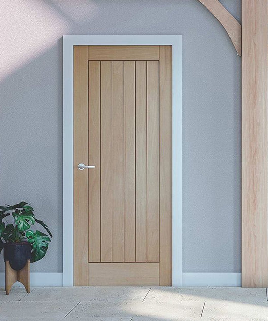 Natural wood door ART.W.AW07037