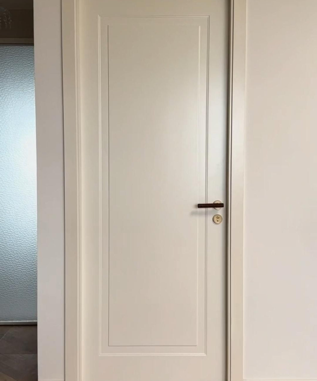 Natural wood door ART.W.AW07035