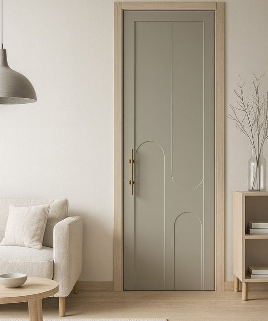 Natural wood door ART.W.AW07033