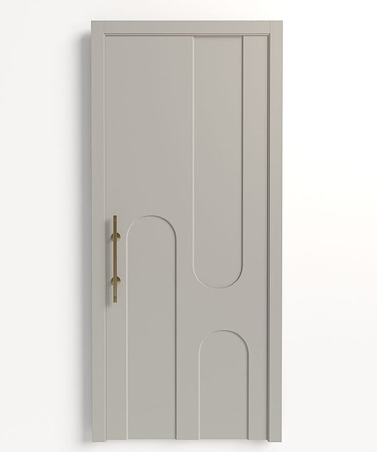 Natural wood door ART.W.AW07043