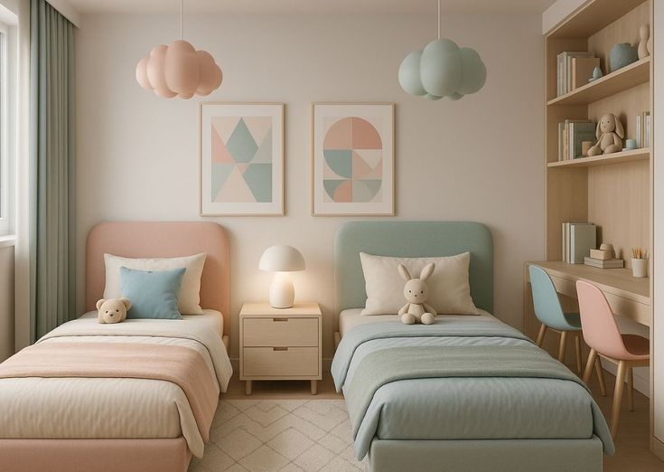 عدد 2 سرير اطفال كابوتونيه ART.W.AW.3613