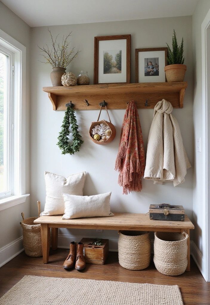 شماعة+مقعد للمدخلART.W.AW.0915