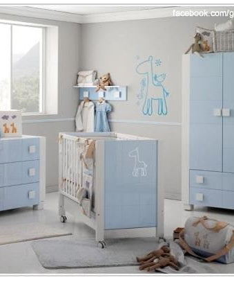 غرفة اطفال كاملة