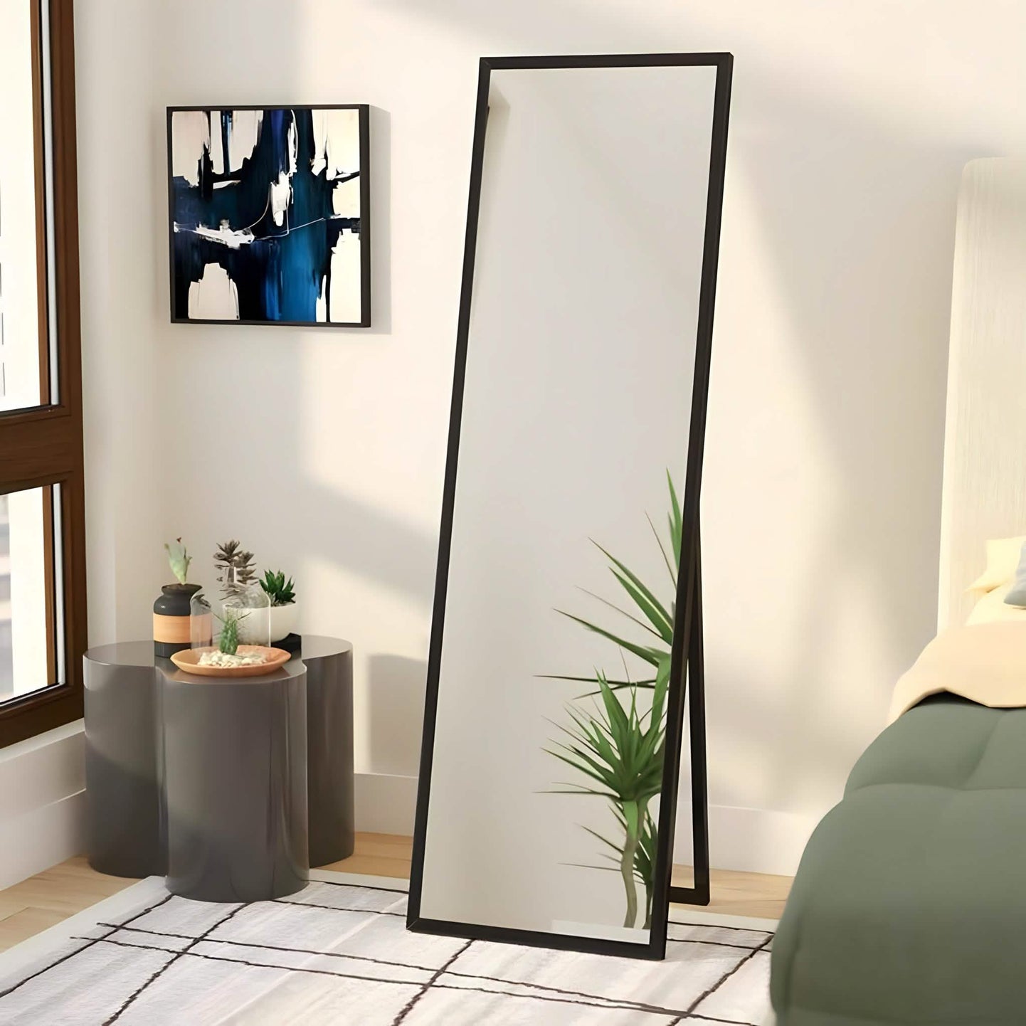 NArt164 - Black Framed Mirrors