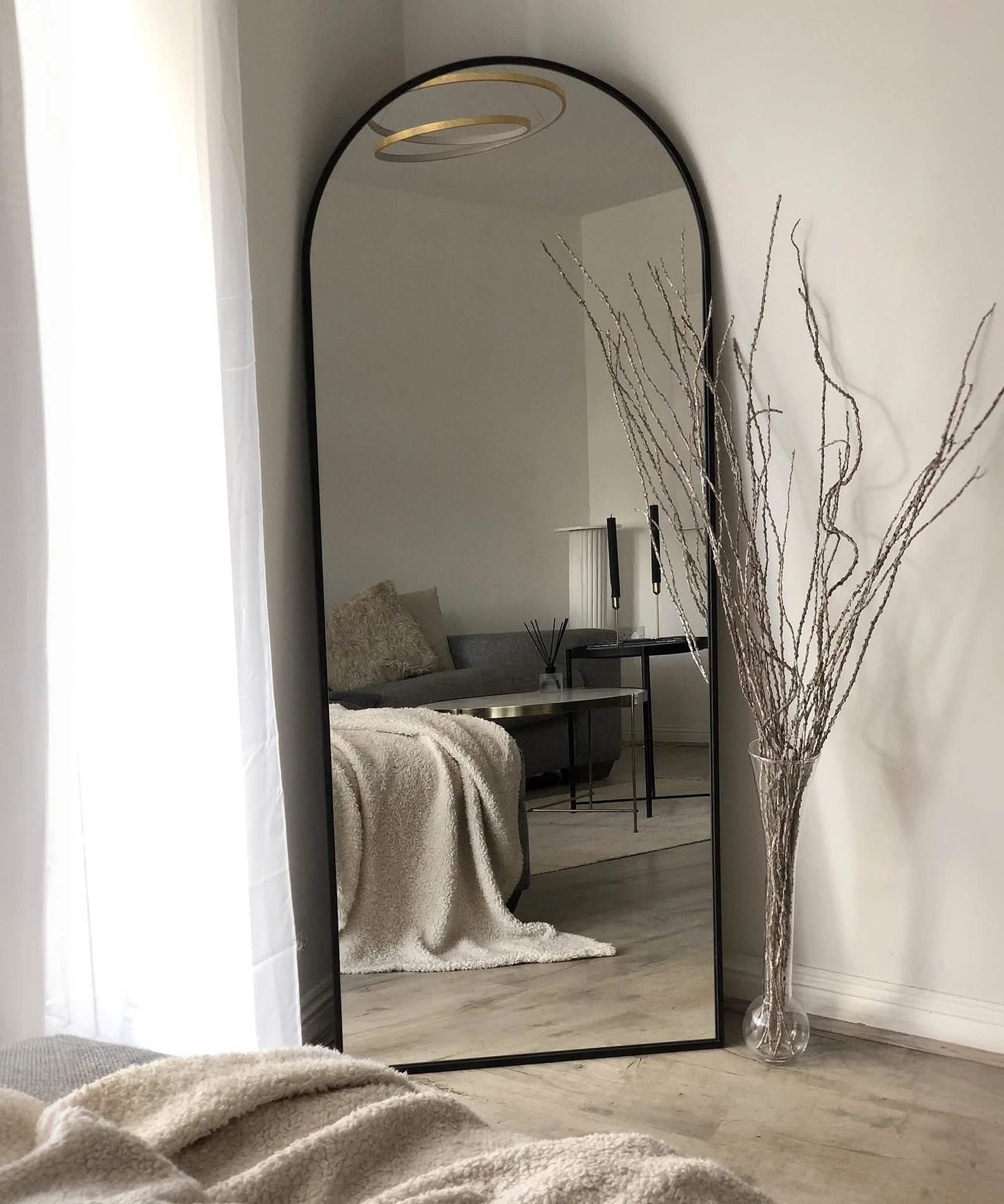 NArt165 - مرايا بإطار أسود