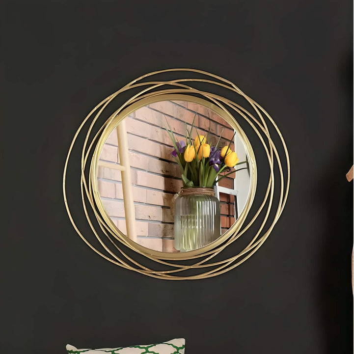 NArt174 - Gold Framed Mirrors