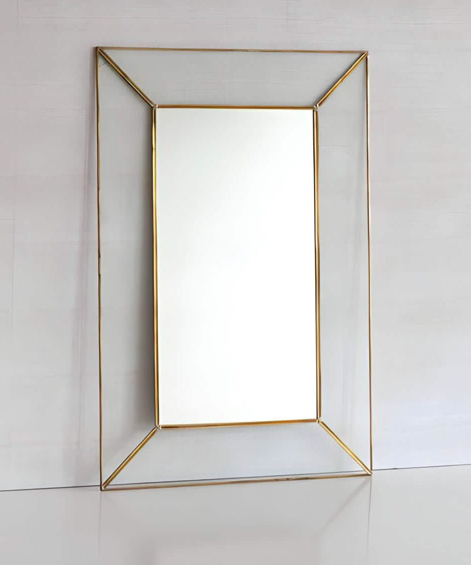 NArt177 - مرايا بإطار ذهبي