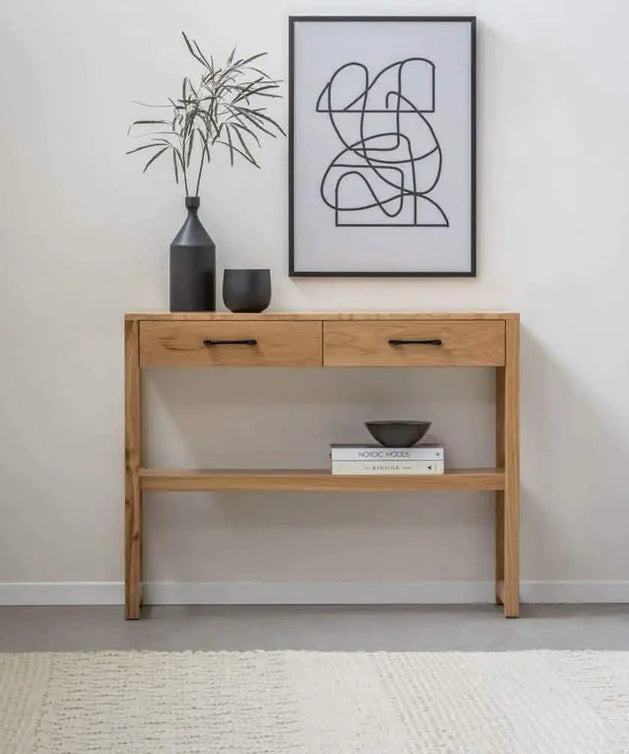 تسوق الأن من هومكس  كونسول مع برواز خشب سويد طبيعي - ROD207 بأفضل سعر وأفضل جودة 