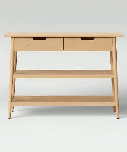 كونسول مع برواز خشب سويد طبيعي - ROD208 - Homix