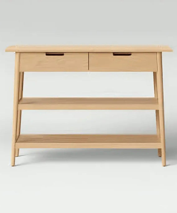 كونسول مع برواز خشب سويد طبيعي - ROD208 - Homix