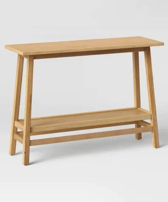 كونسول برف مع مرايا خشب سويد طبيعي - ROD212 - Homix