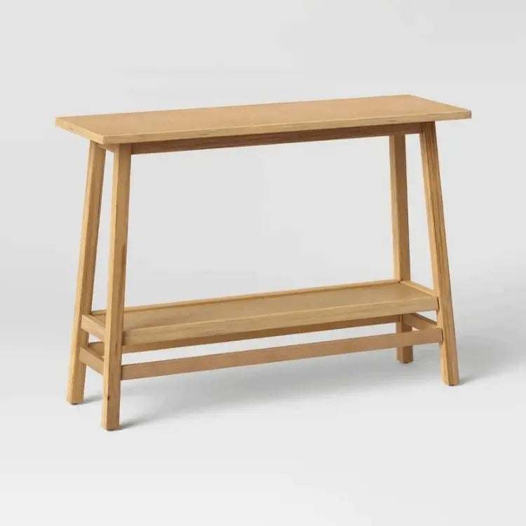 كونسول برف مع مرايا خشب سويد طبيعي - ROD212 - Homix