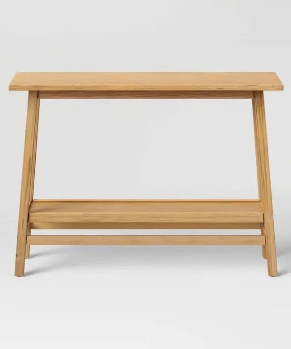 كونسول برف مع مرايا خشب سويد طبيعي - ROD212 - Homix