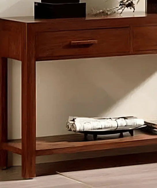 كونسول مع مرايا خسب سويد طبيعي - ROD214 - Homix