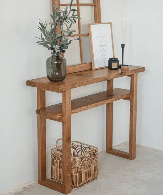 كونسول مع برواز خشب سويد طبيعي - ROD220 - Homix