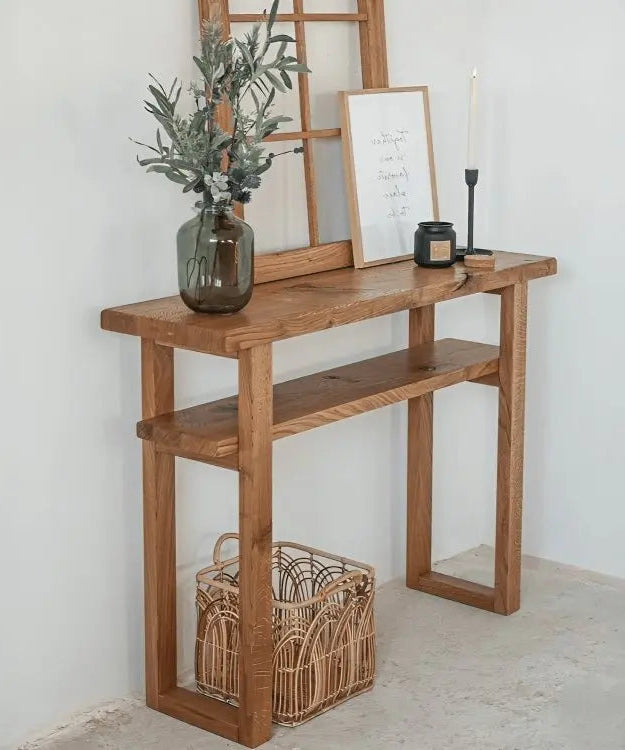 كونسول مع برواز خشب سويد طبيعي - ROD220 - Homix