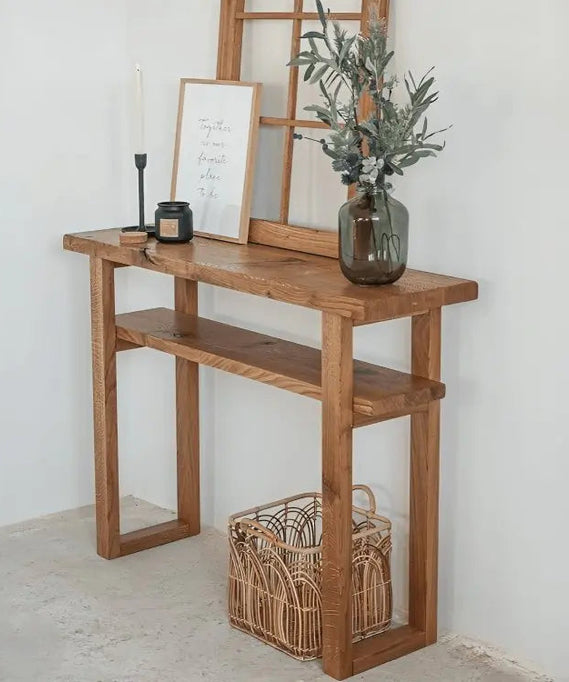 كونسول مع برواز خشب سويد طبيعي - ROD220 - Homix