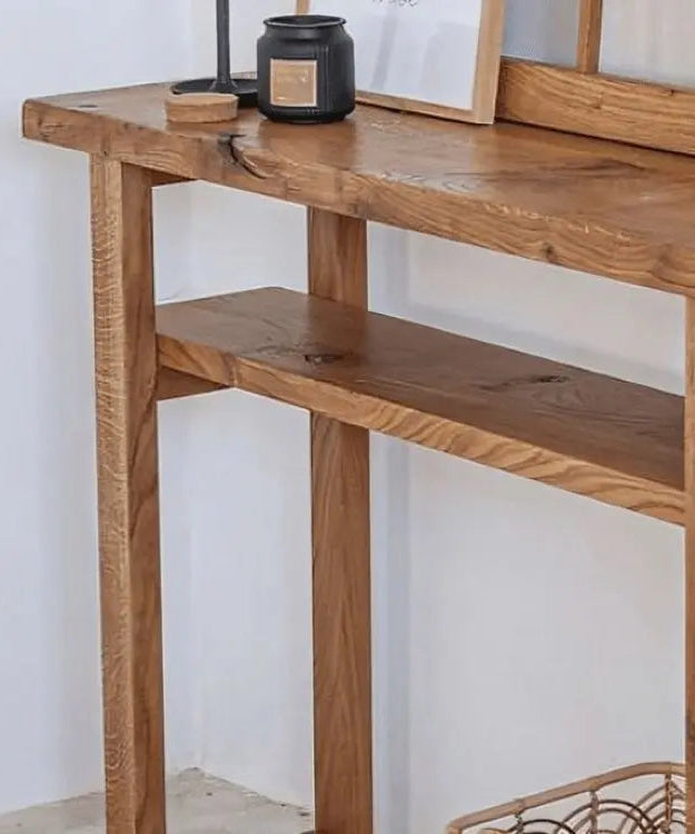 كونسول مع برواز خشب سويد طبيعي - ROD220 - Homix