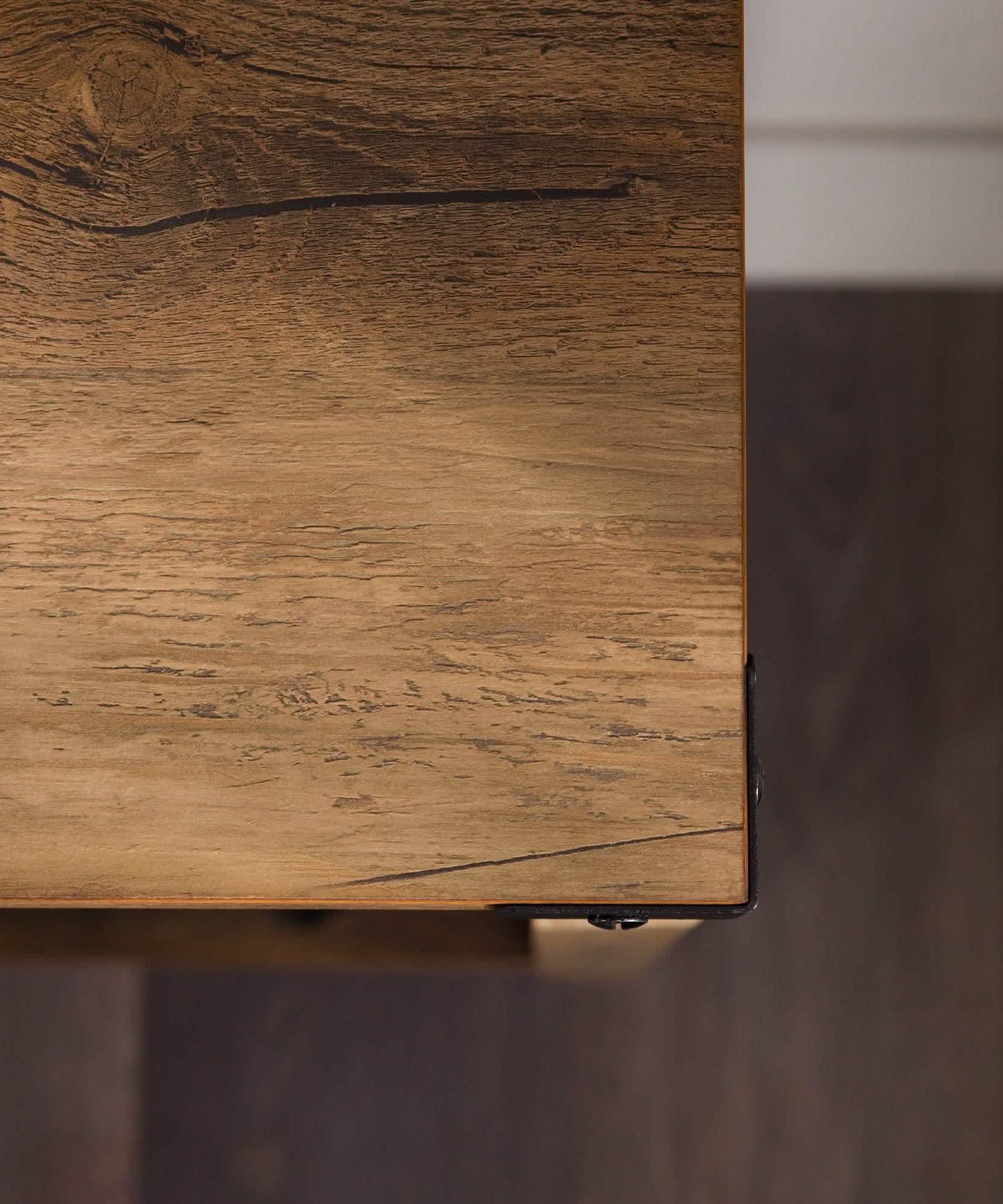 تسوق الأن من هومكس  كونسول مع برواز خشب سويد طبيعي - ROD224 بأفضل سعر وأفضل جودة 