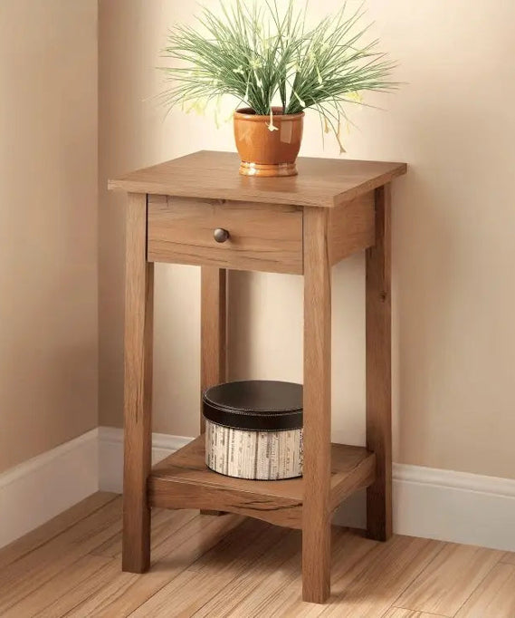 ترابيزة جانبية خشب سويد طبيعي - ROD251 - Homix