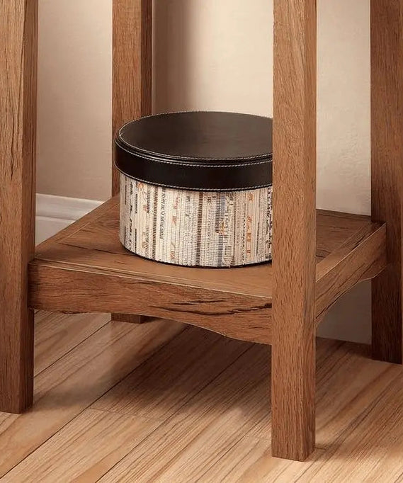 ترابيزة جانبية خشب سويد طبيعي - ROD251 - Homix