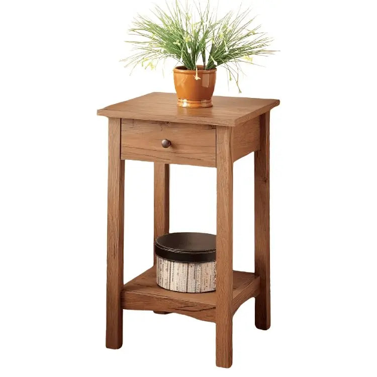 ترابيزة جانبية خشب سويد طبيعي - ROD251 - Homix