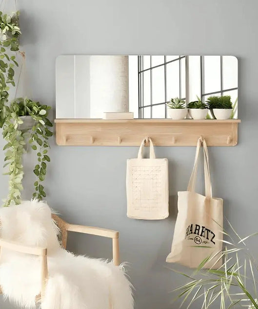 مرايا مزودة بعلاقات خشب كونتر - ROD26 - Homix