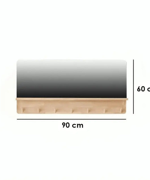 مرايا مزودة بعلاقات خشب كونتر - ROD26 - Homix