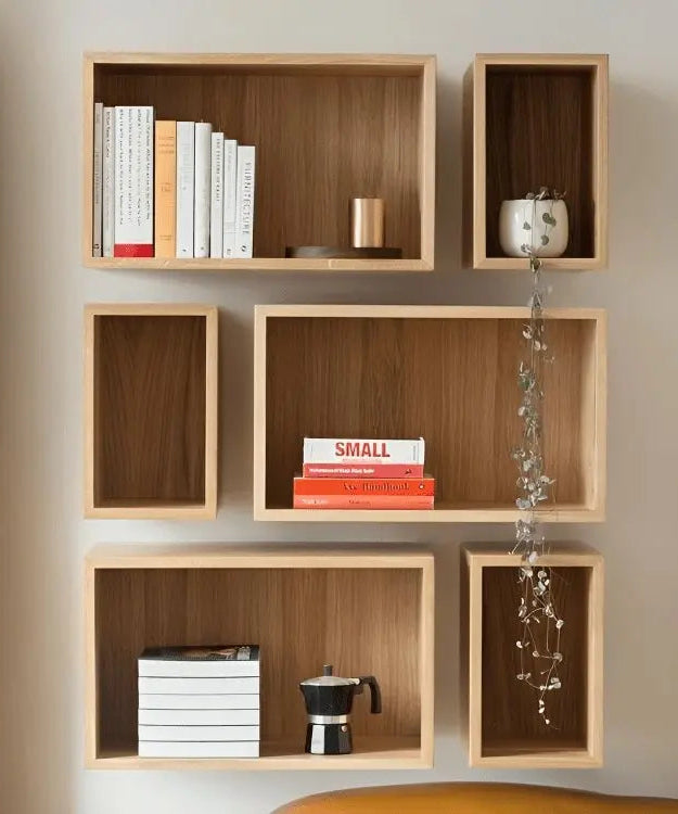 أرفف خشبية مربعة خشب كونتر - ROD326 - Homix