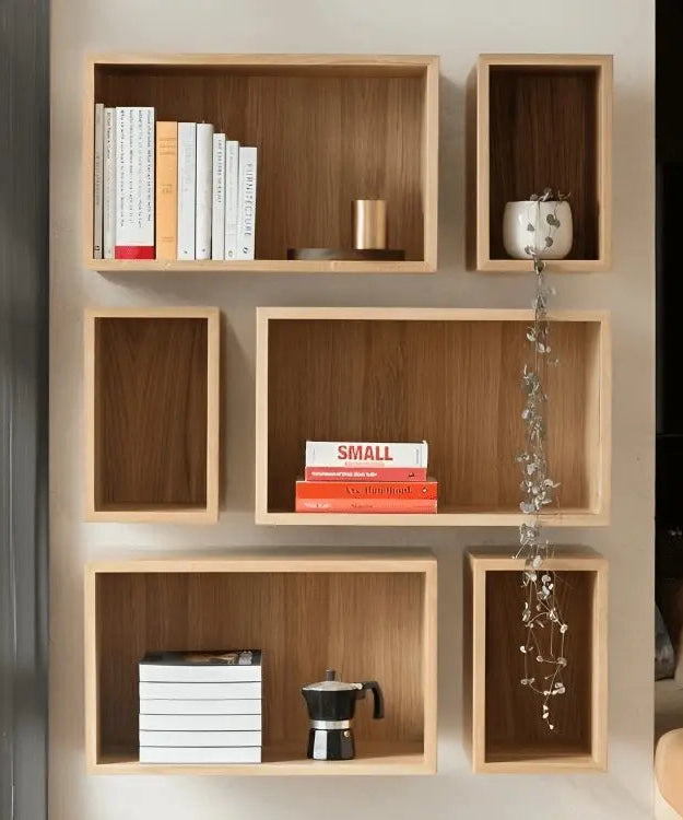 أرفف خشبية مربعة خشب كونتر - ROD326 - Homix