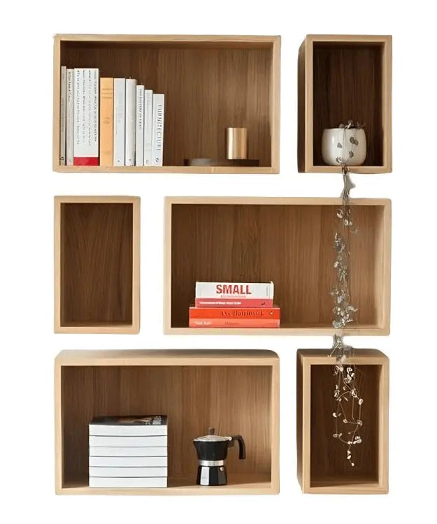 أرفف خشبية مربعة خشب كونتر - ROD326 - Homix