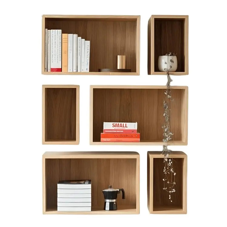 أرفف خشبية مربعة خشب كونتر - ROD326 - Homix