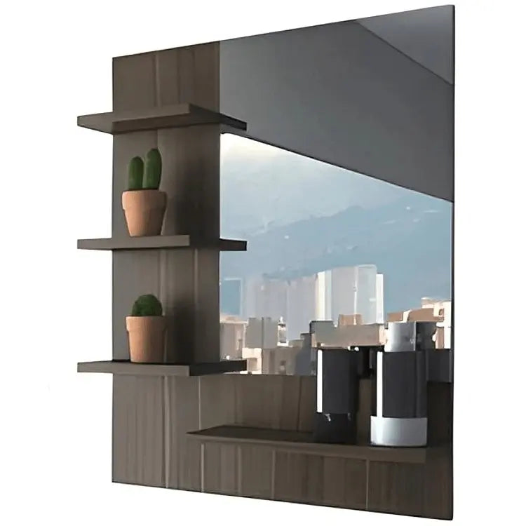 مرايا بأربع أرفف خشب كونتر - ROD34 - Homix