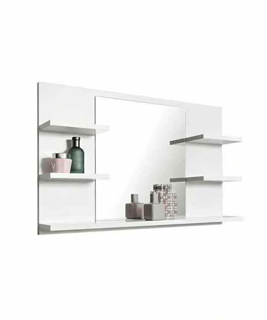 مرايا بأرفف خشب كونتر - ROD47 - Homix