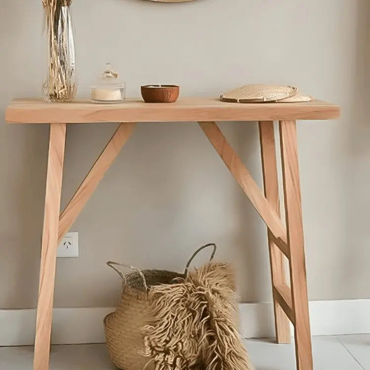 مرايا مع كونسول مع علاقة ملابس خشب موسكي - ROD61 - Homix