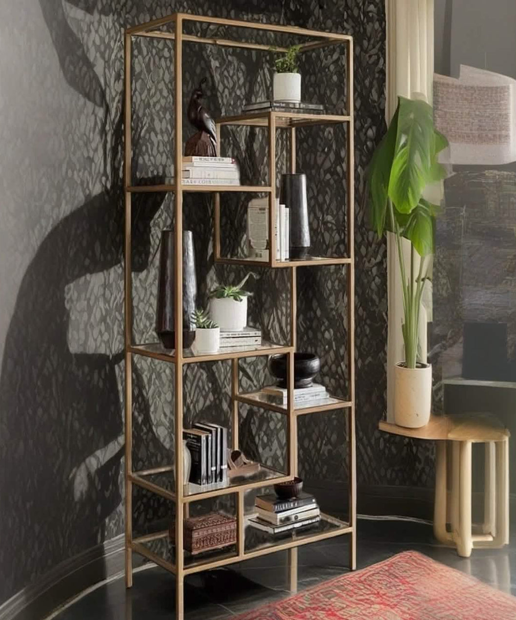 NArt142- وحدة أرفف معدن