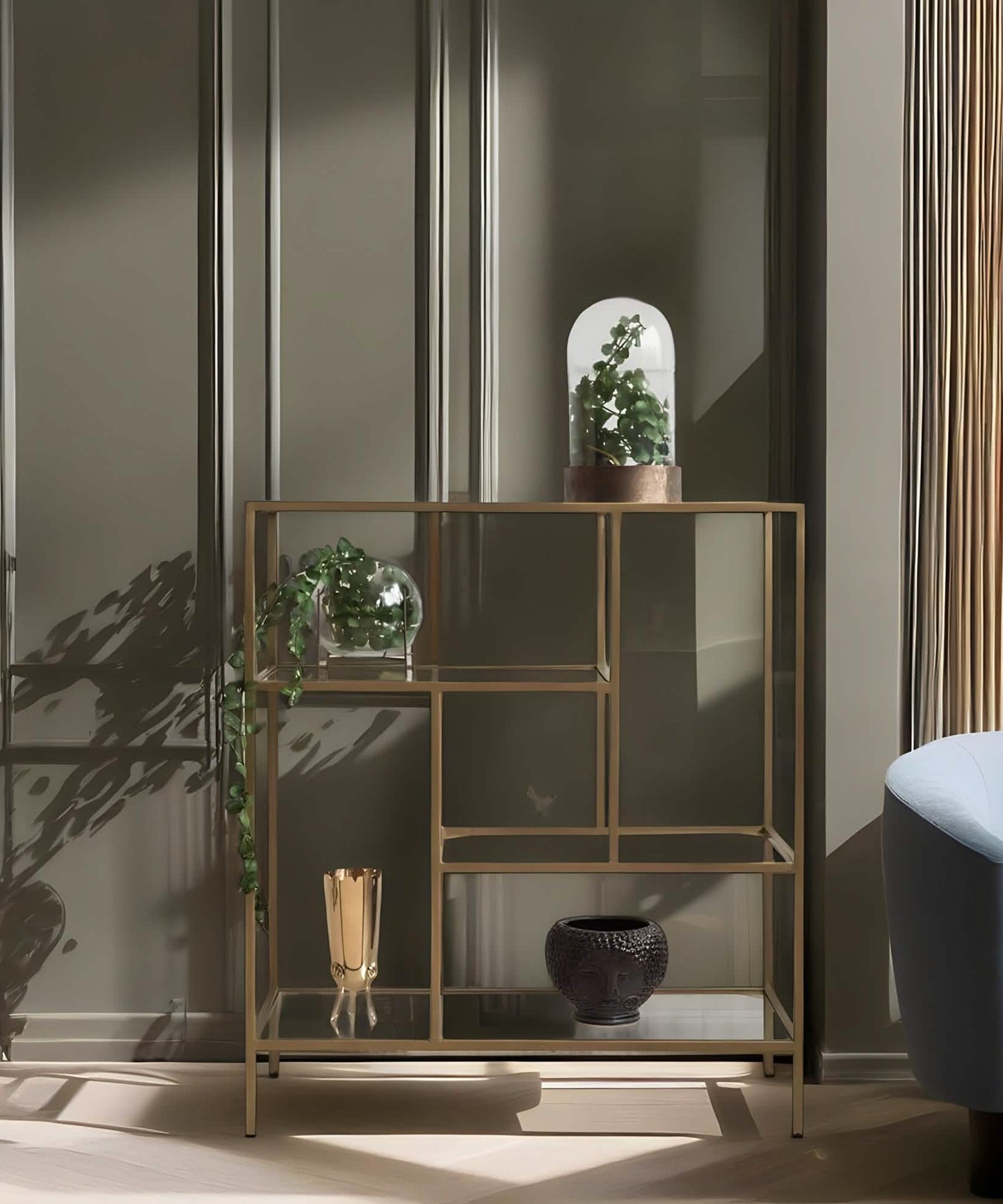 NArt144 - Metal Shelving Unit