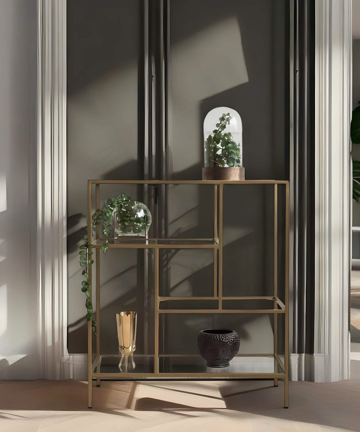 NArt144 - Metal Shelving Unit