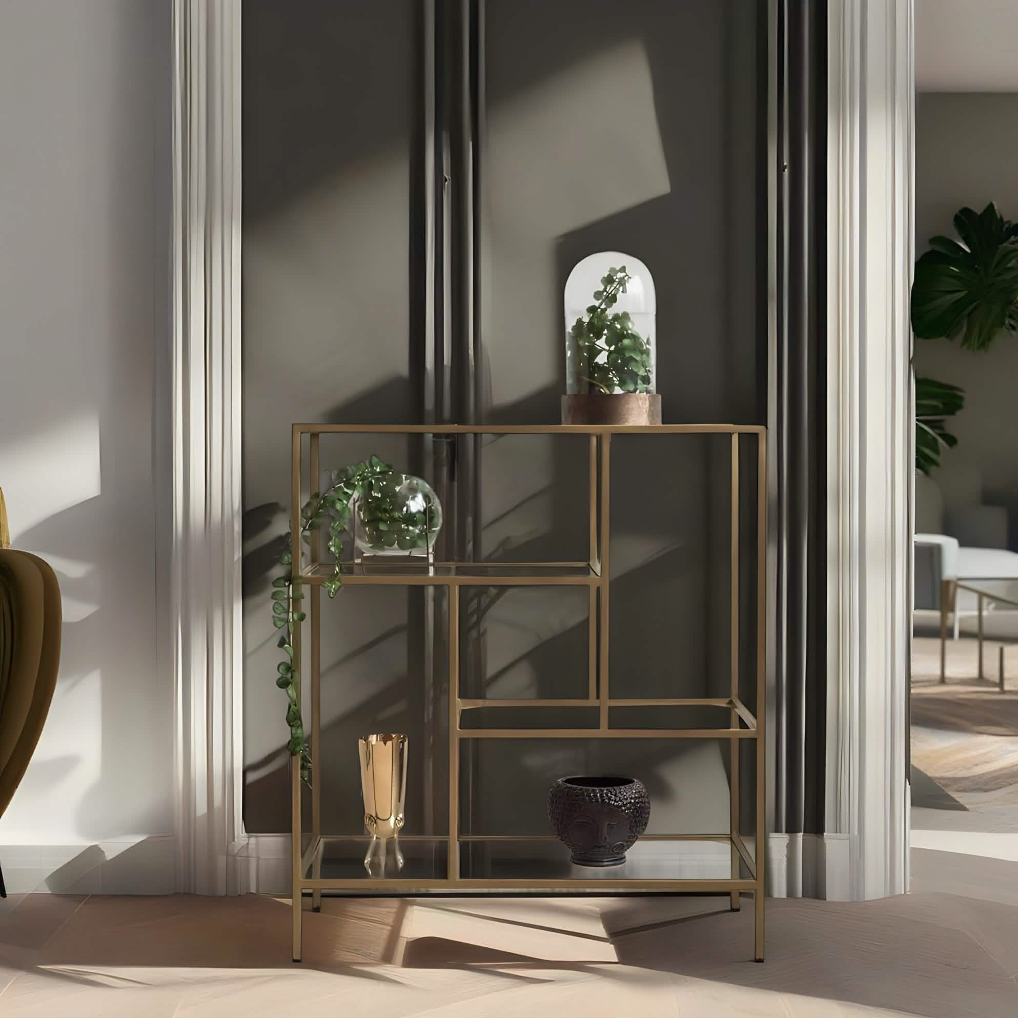 NArt144 - وحدة أرفف معدن