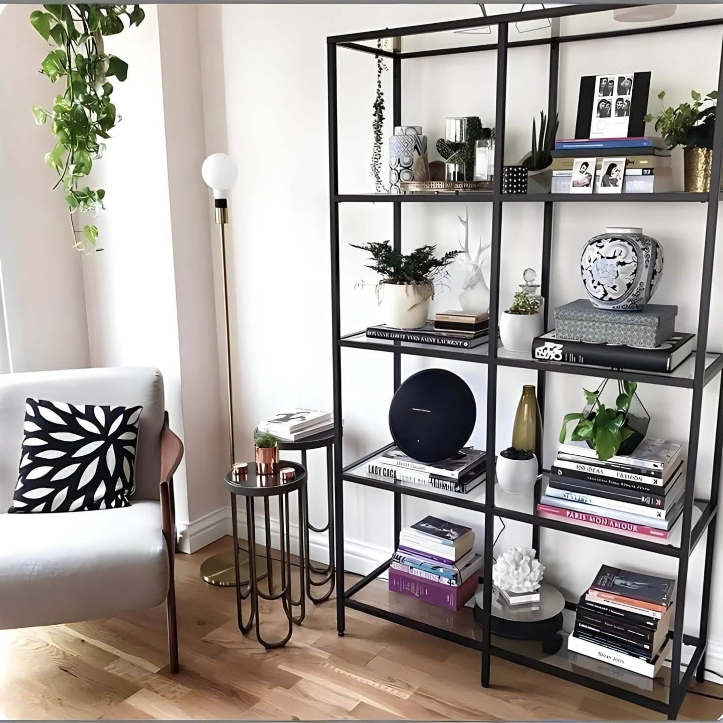 NArt146 - Metal Shelving Unit