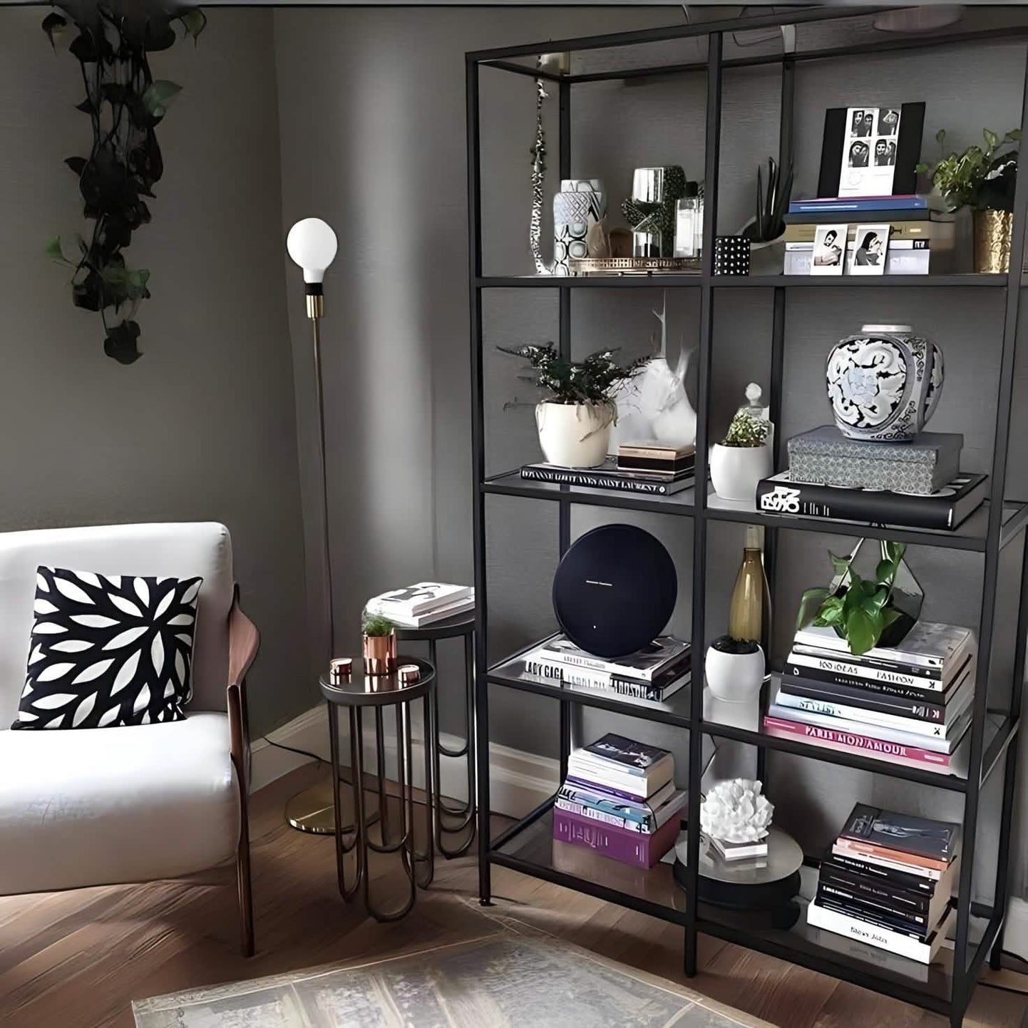 NArt146 - Metal Shelving Unit