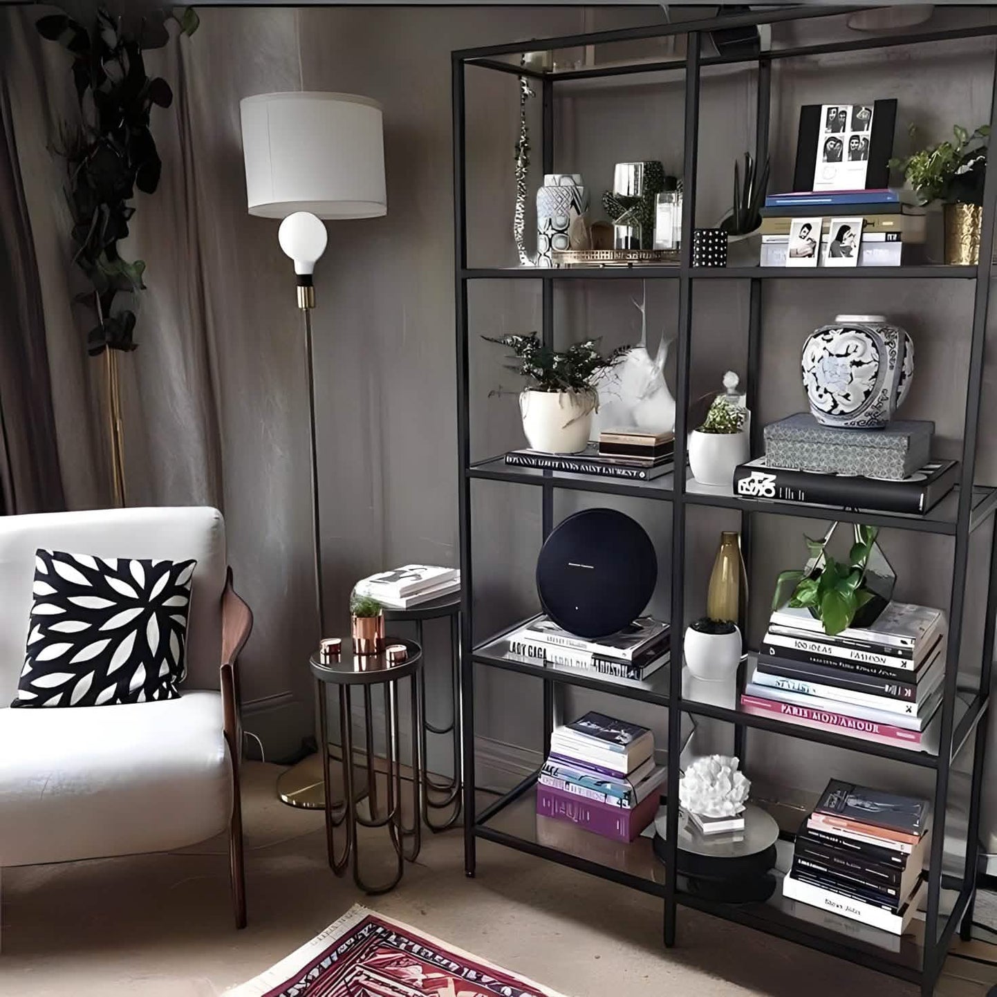 NArt146 - Metal Shelving Unit